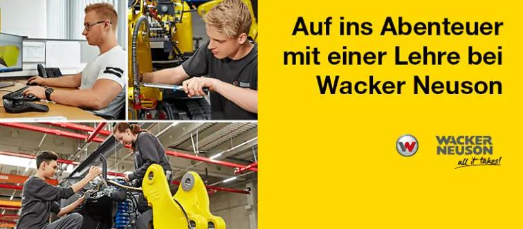 Lehrstelle Land- und Baumaschinentechniker/in bei Wacker Neuson Linz GmbH